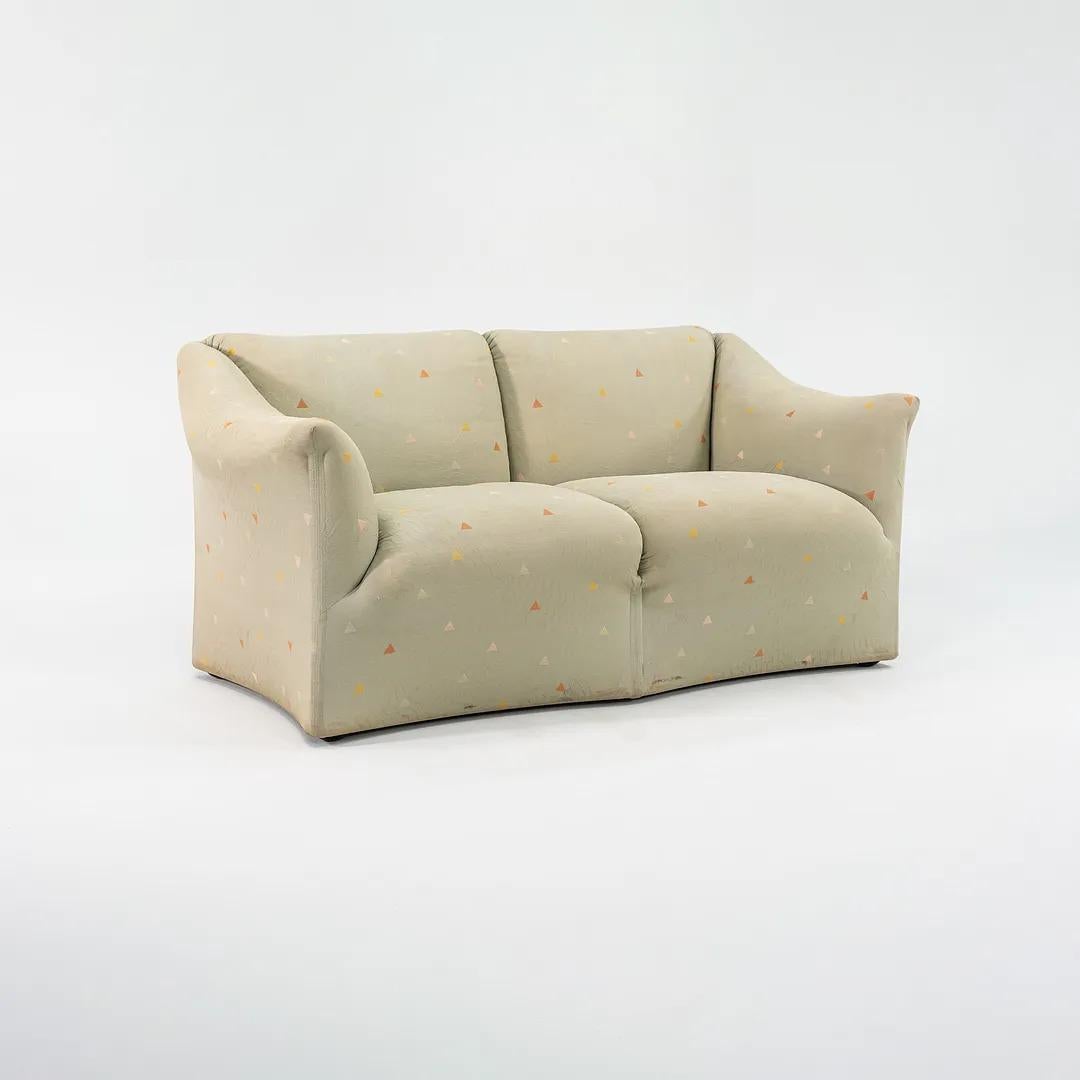 Late 20th Century 1980s Tentazione Two-Seater Sofa / Settee by Mario Bellini for Cassina Model 685 For Sale