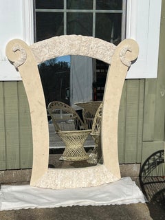 1980’s Tessellated Stone Mirror