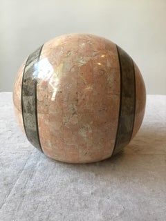 1980s Tessellated Stone Sphere