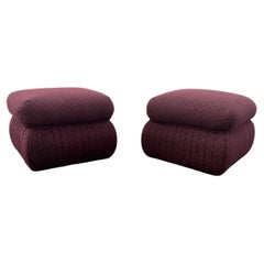 Fabric Ottomans and Poufs