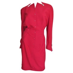 1980s Thierry Mugler Dress with Hardware