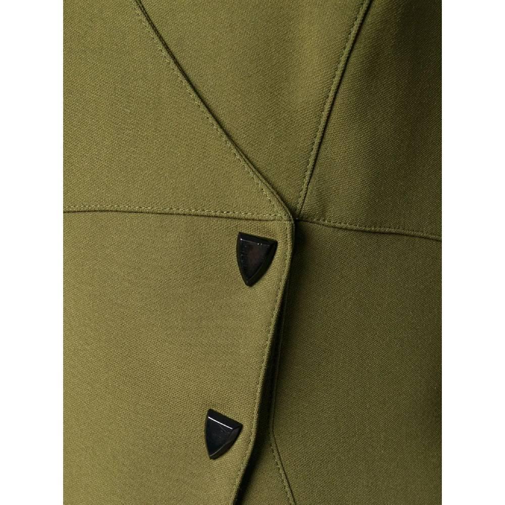 Women's 1980s Thierry Mugler Olive Green Jacket