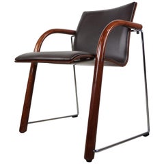1980s Thonet Design S320 Armchair by Ulrich Böhme and Wulf Schneider