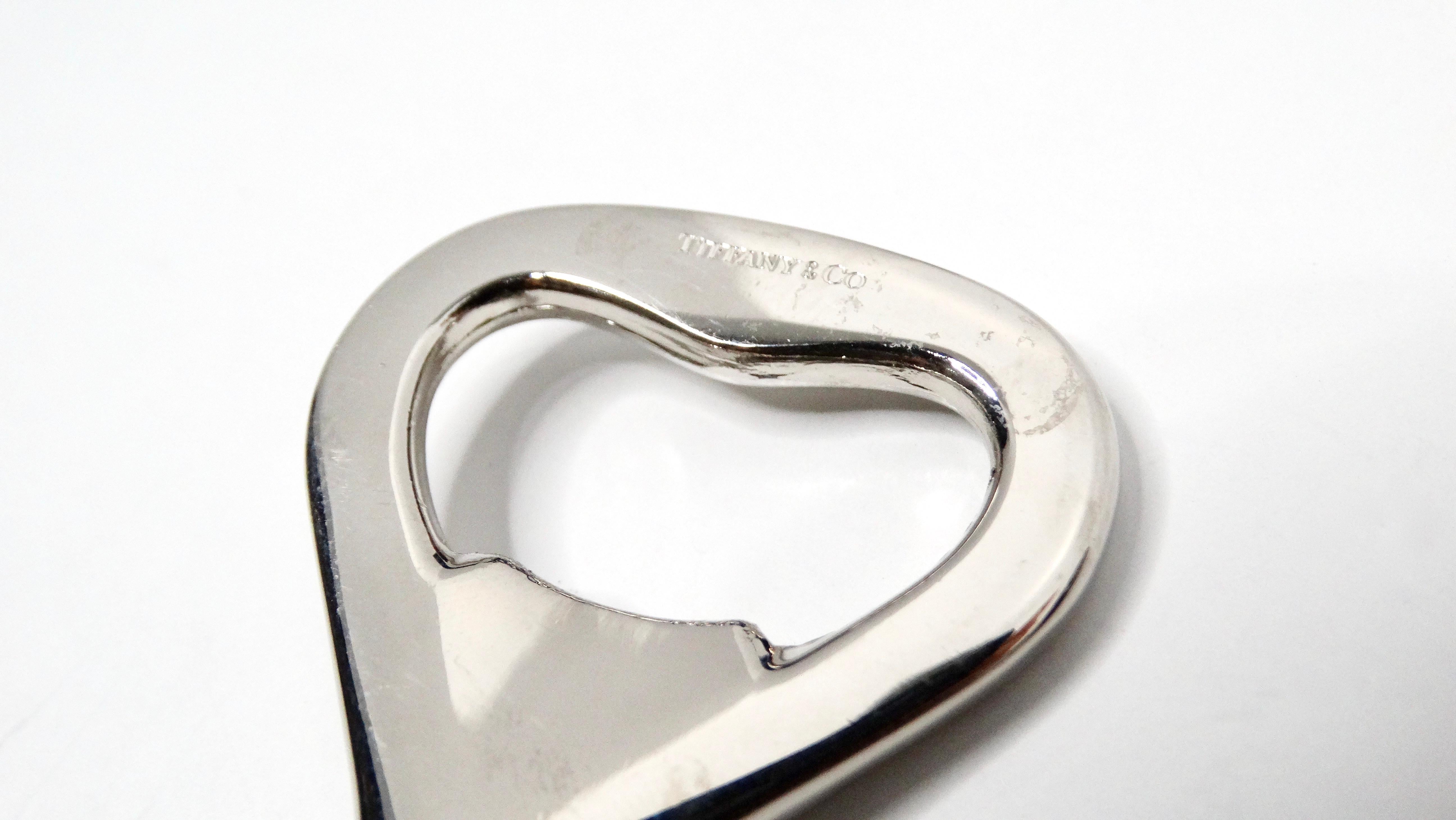 White 1980s Tiffany & Co. Rare 925 Silver Wine & Bottle Opener Set For Sale