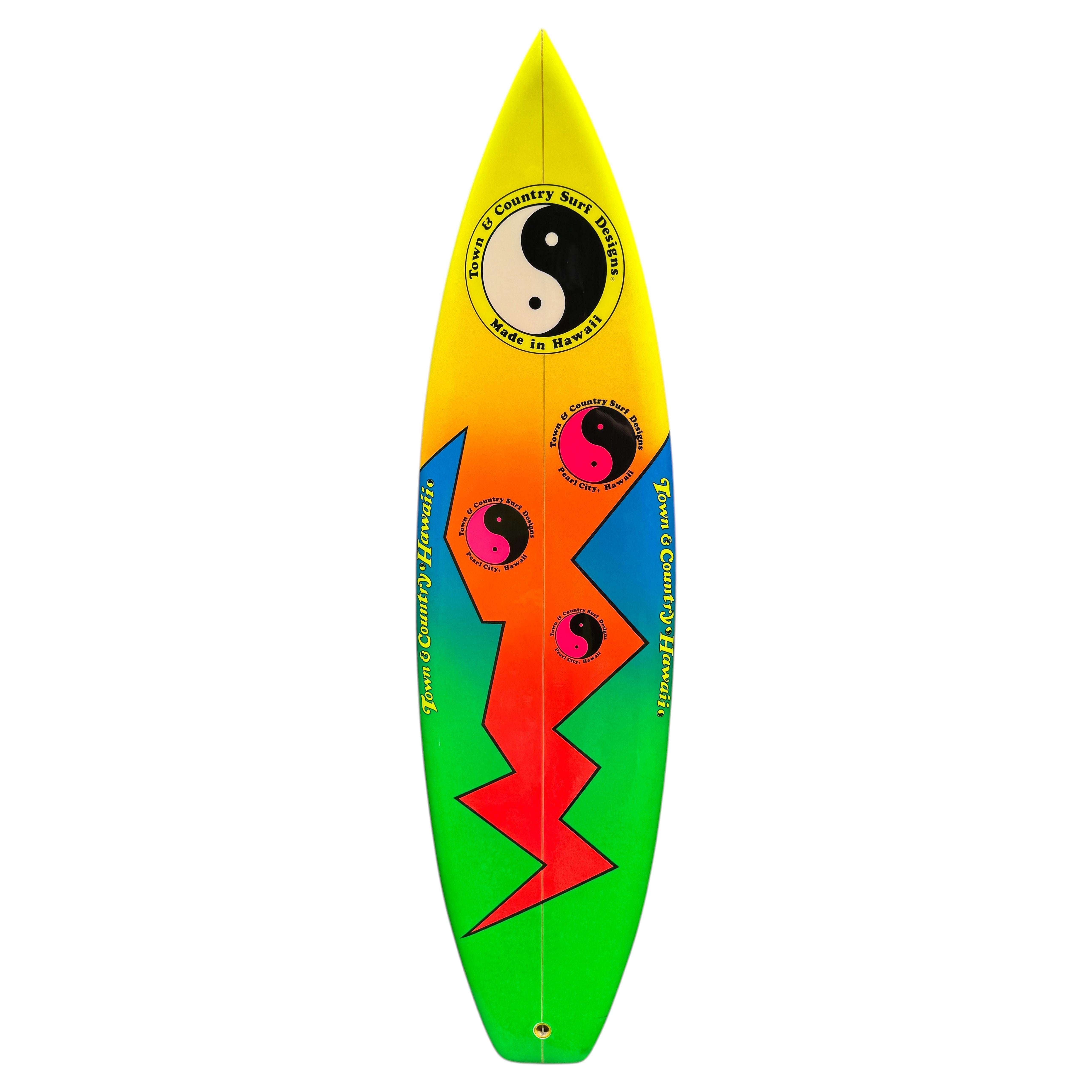 Tabla de surf Town & Country de los años 80 por Richardson