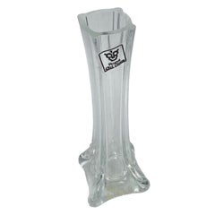 1980s Transparent Art Glass Flower Bud Vase by Royal Art Glass, Set of 10