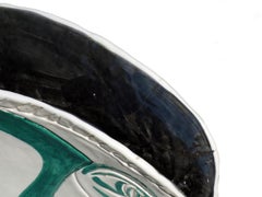 Sculpture de poterie Trofeo de Remo Brindisi des années 1980