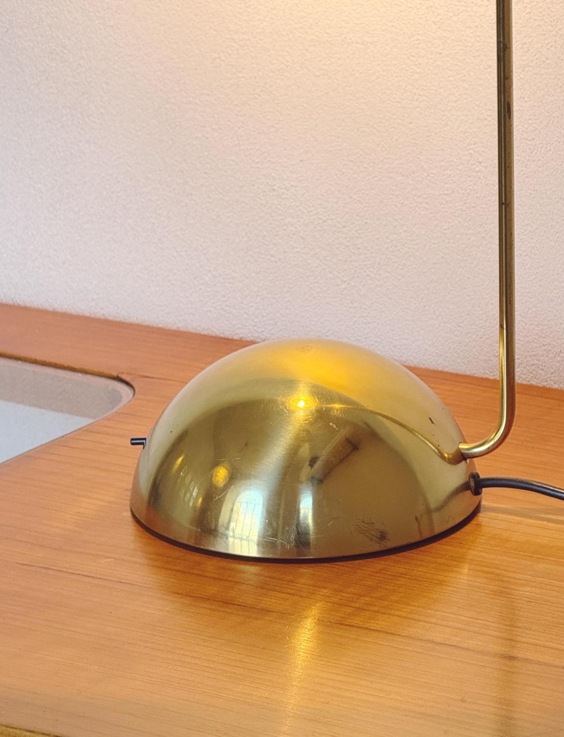 1980s Tronconi Milano 'Bikini' Brass Desk Lamp 2
