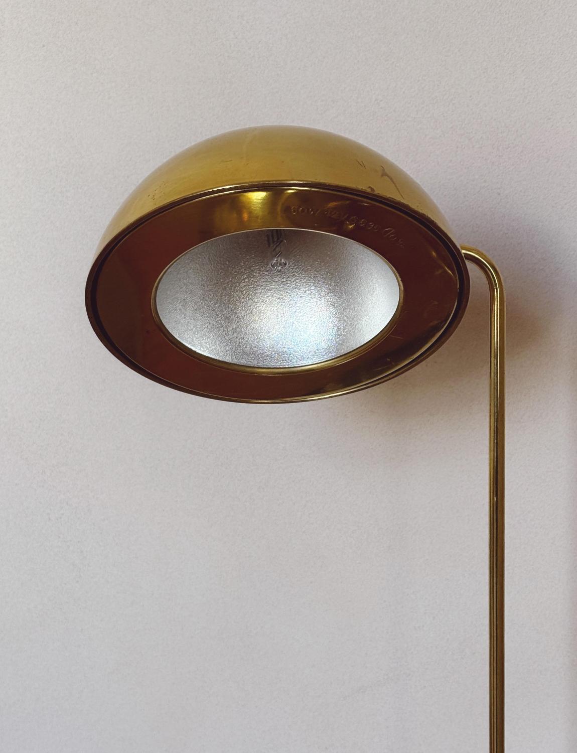 1980s Tronconi Milano 'Bikini' Brass Desk Lamp 4