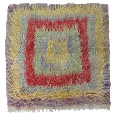 Tappeto Anatolian Tulu anni '80 3'6 x 3'8