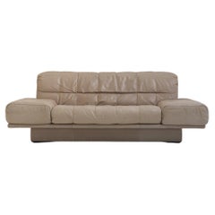 1980s two-seater sofa produced by the German manufacturer Rolf Benz