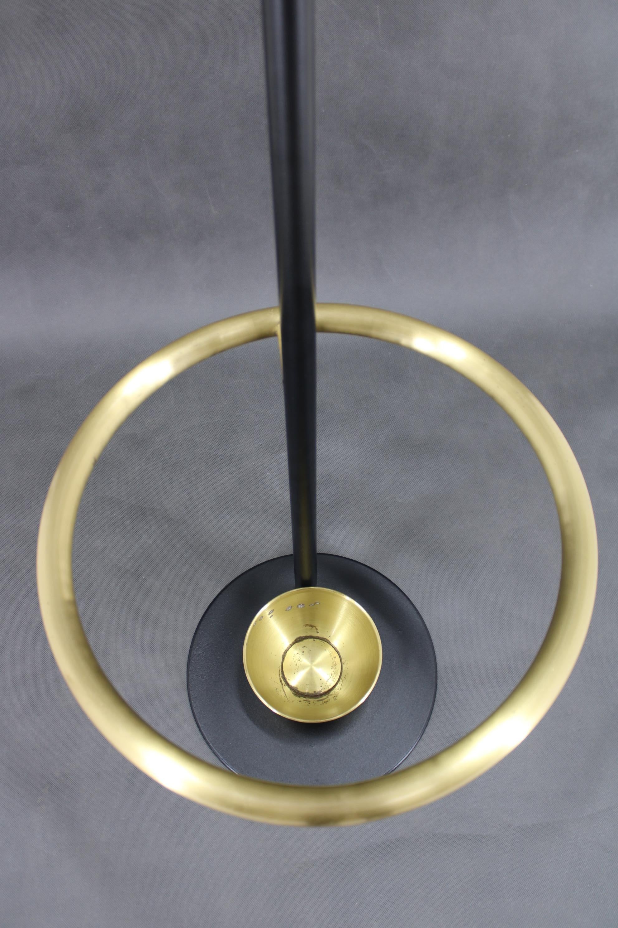 1980s Umbrella Brass Stand, Czechoslovakia In Good Condition For Sale In Praha, CZ