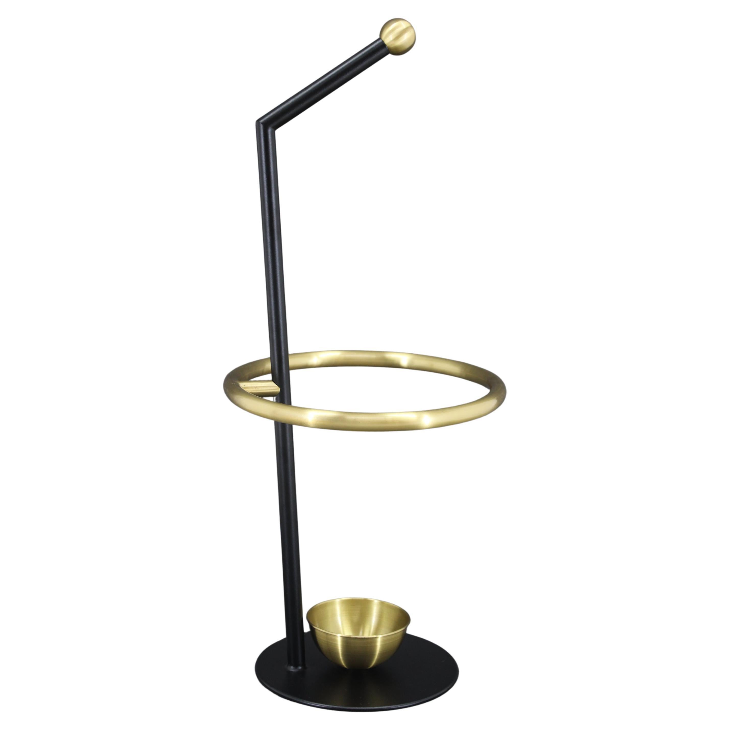 1980er Jahre Umbrella Stand aus Messing, Tschechoslowakei