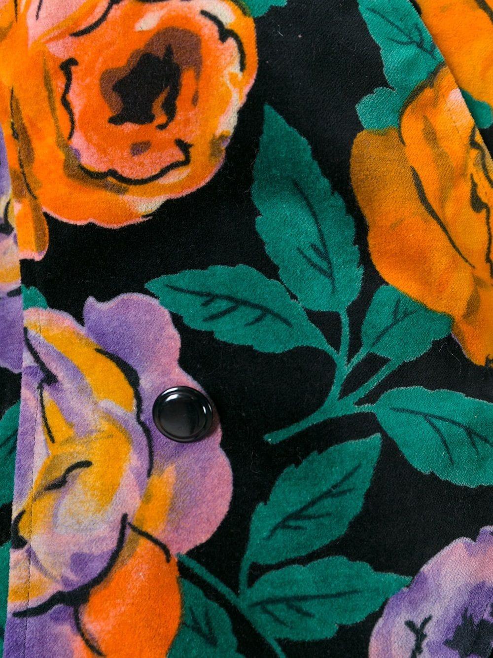 Women's 1980s Ungaro Floral Blazer