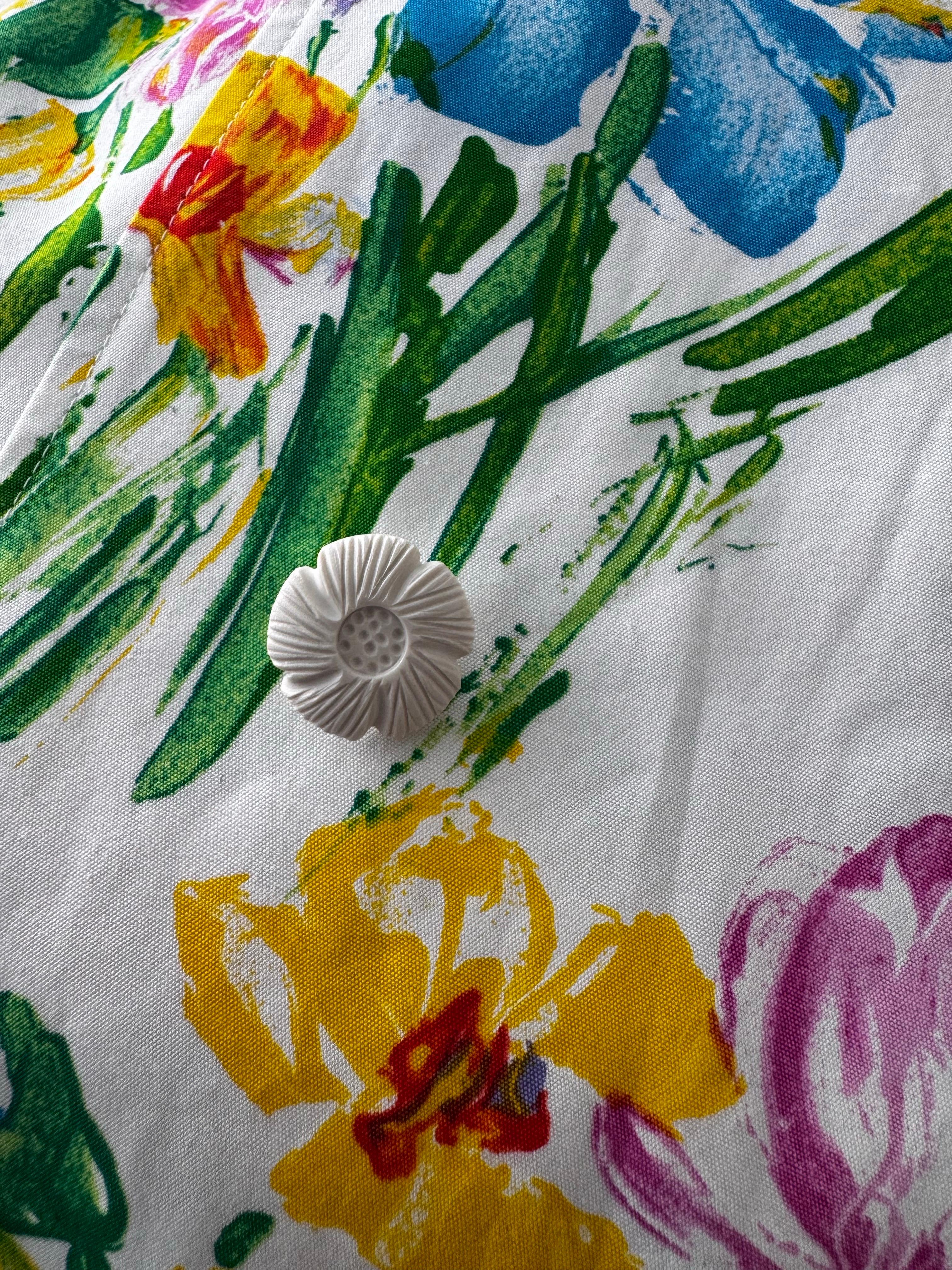 1980s Ungaro Floral Blazer For Sale 1