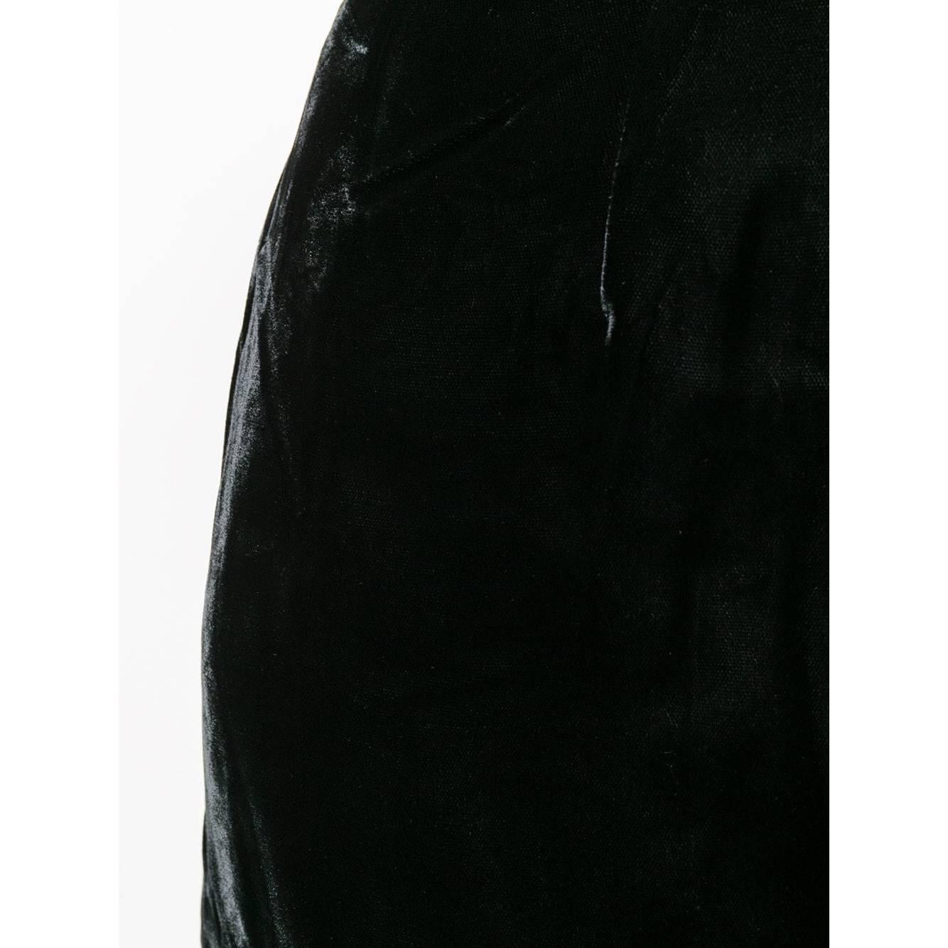 1980s Ungaro Velvet Skirt In Excellent Condition In Lugo (RA), IT