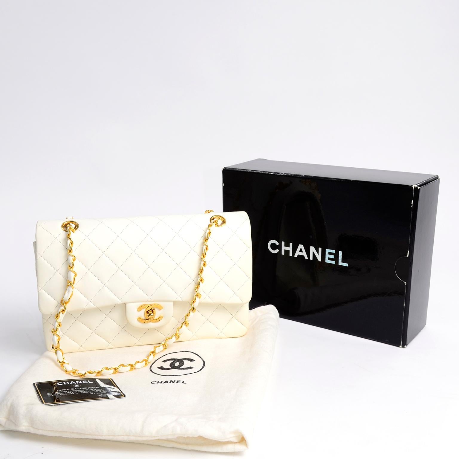 Chanel Mini Flap Bag AS3456 Black in Lambskin Leather with Goldtone  US
