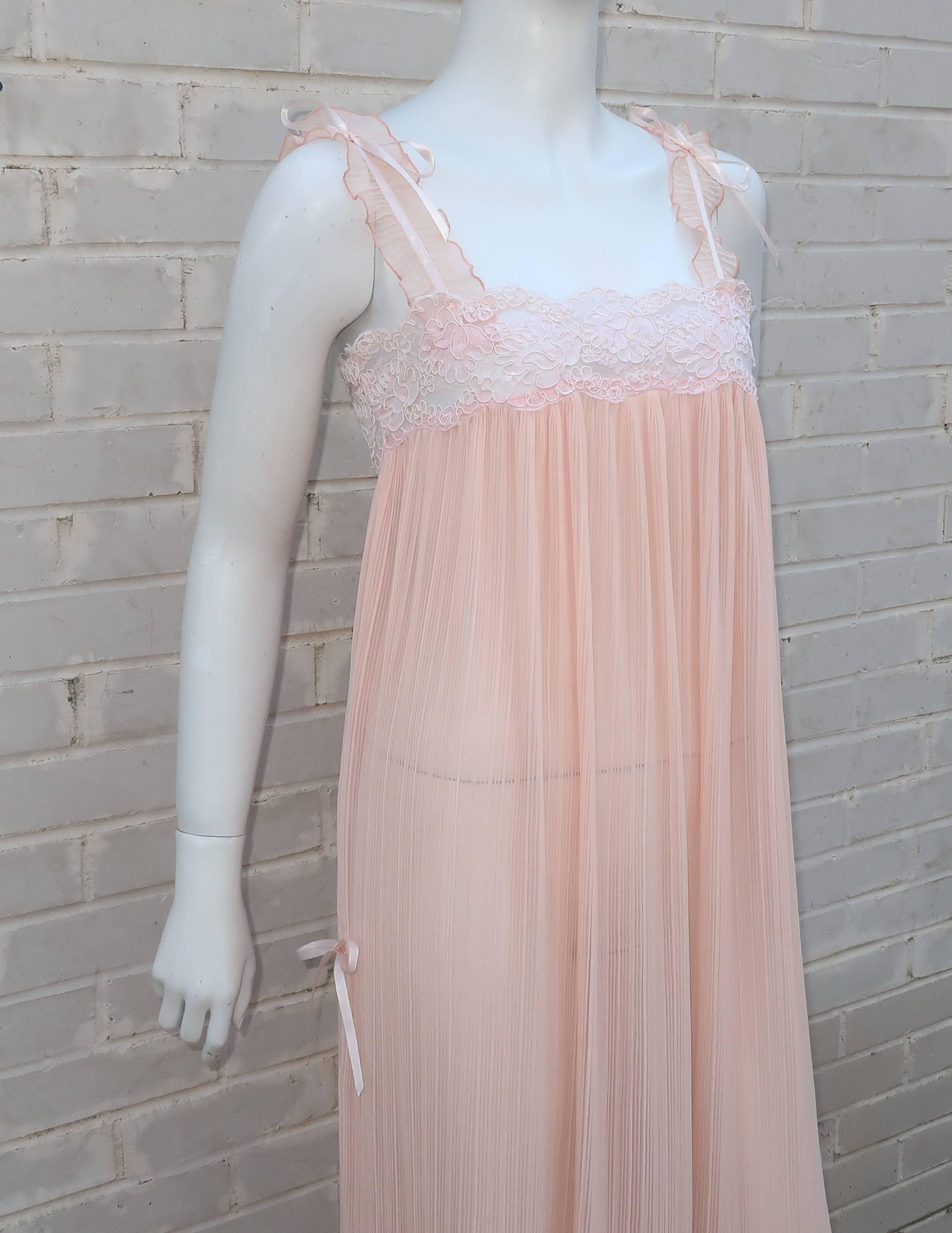 peach negligee