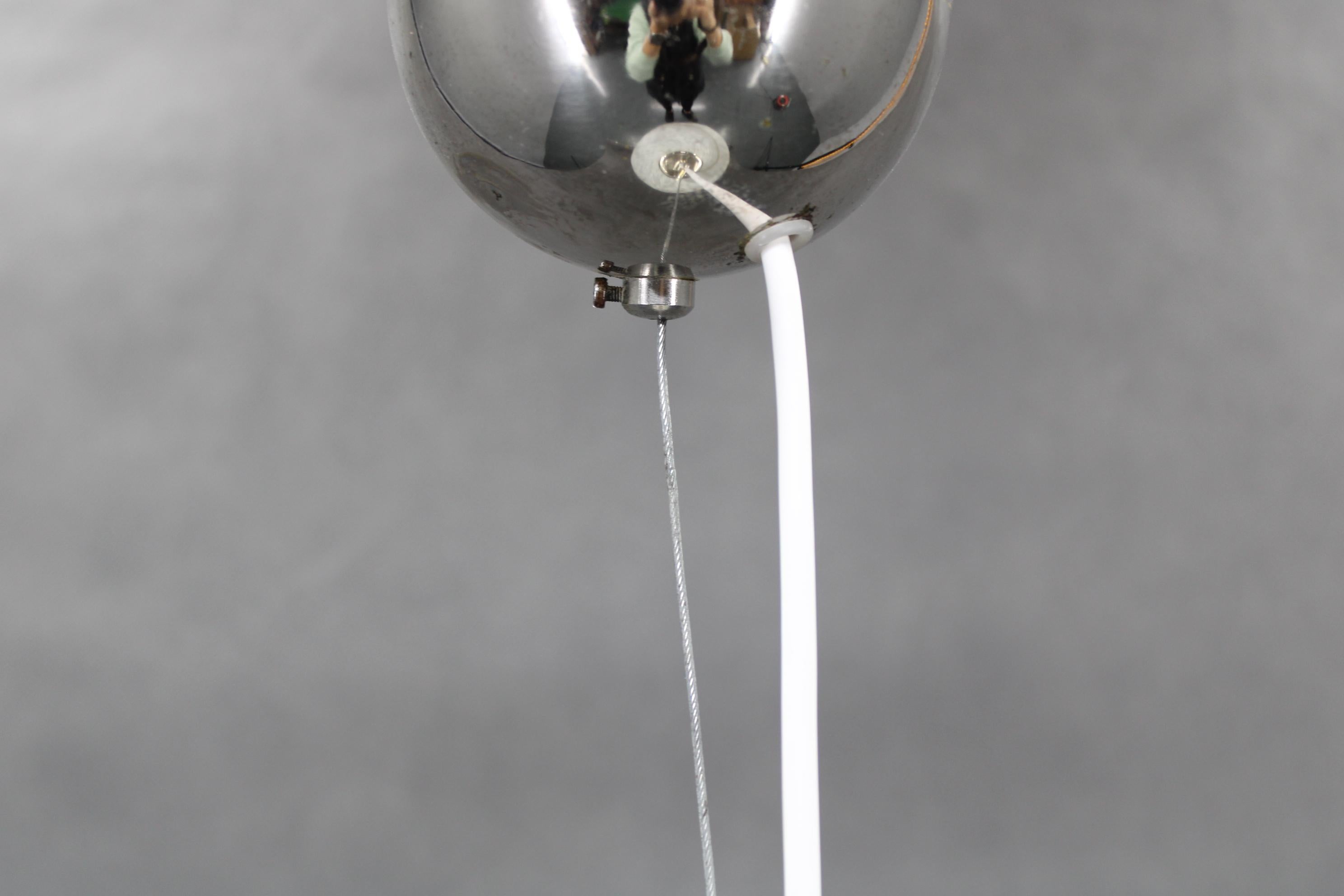 20th Century 1980s Venice Hand Made Glass Pendant Light , Italy For Sale