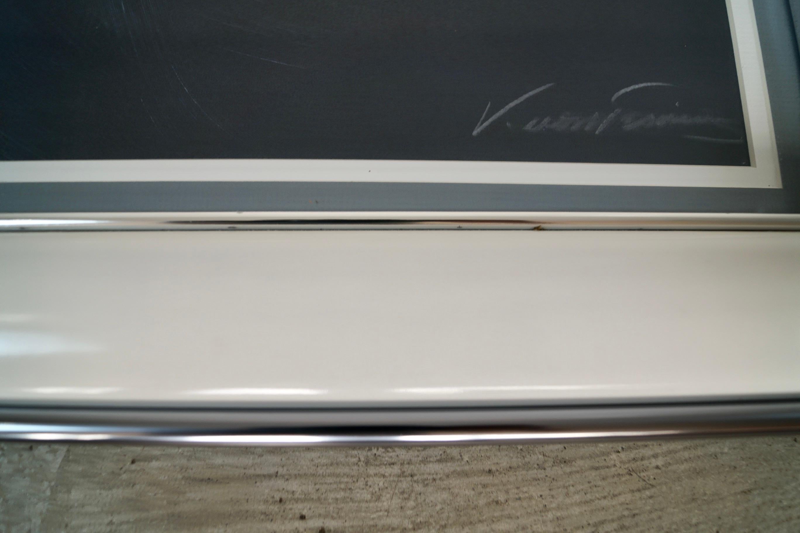 Vicky Montesinos del 1980, litografia astratta numerata e firmata con cornice in vendita 10