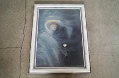 1980's Vicky Montesinos Signed & Framed Numbered Abstract Lithograph