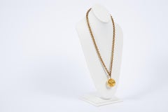 1980's Vinage Chanel Lucite Sphere Necklace