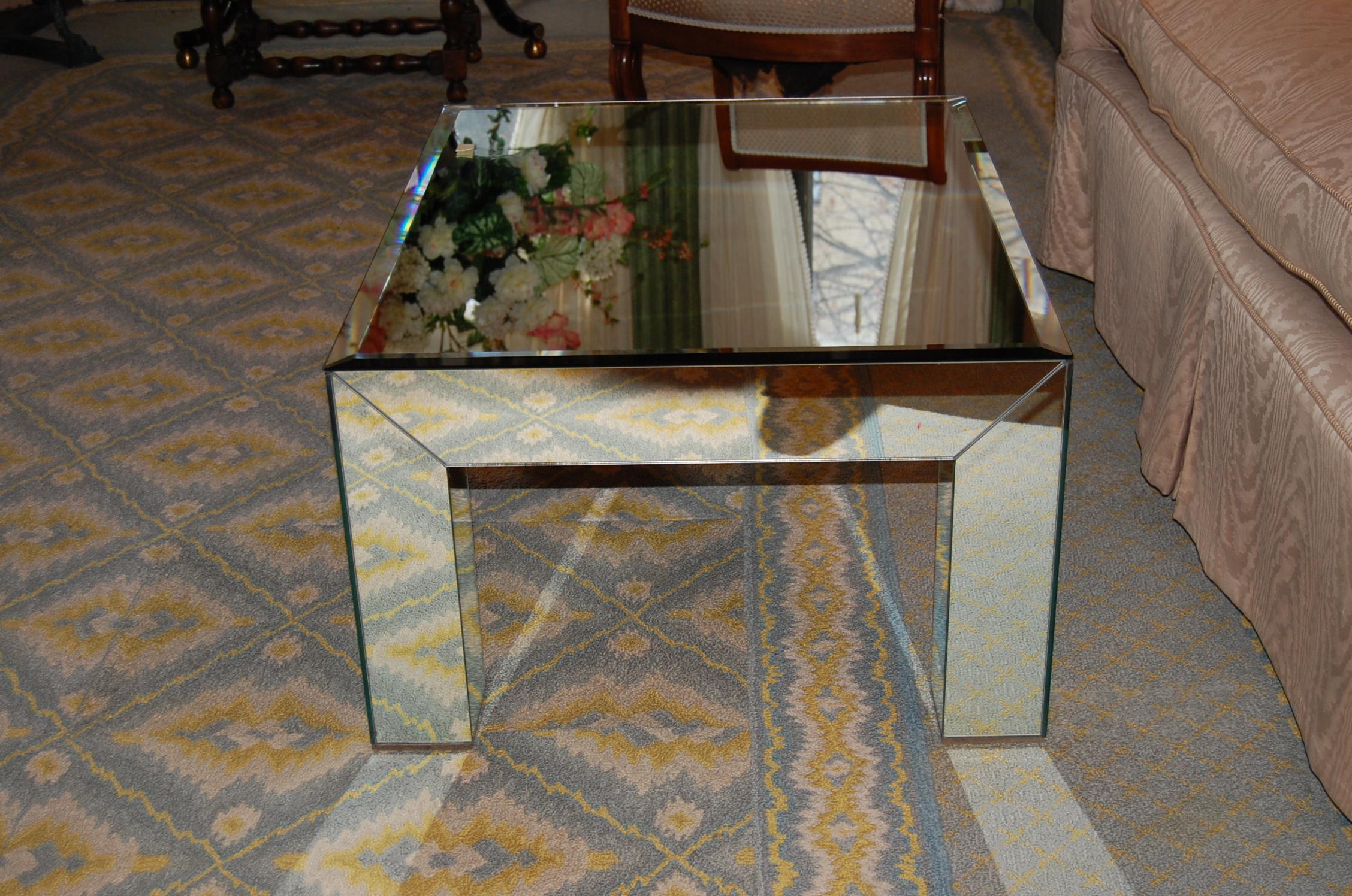 vintage rectangular coffee table