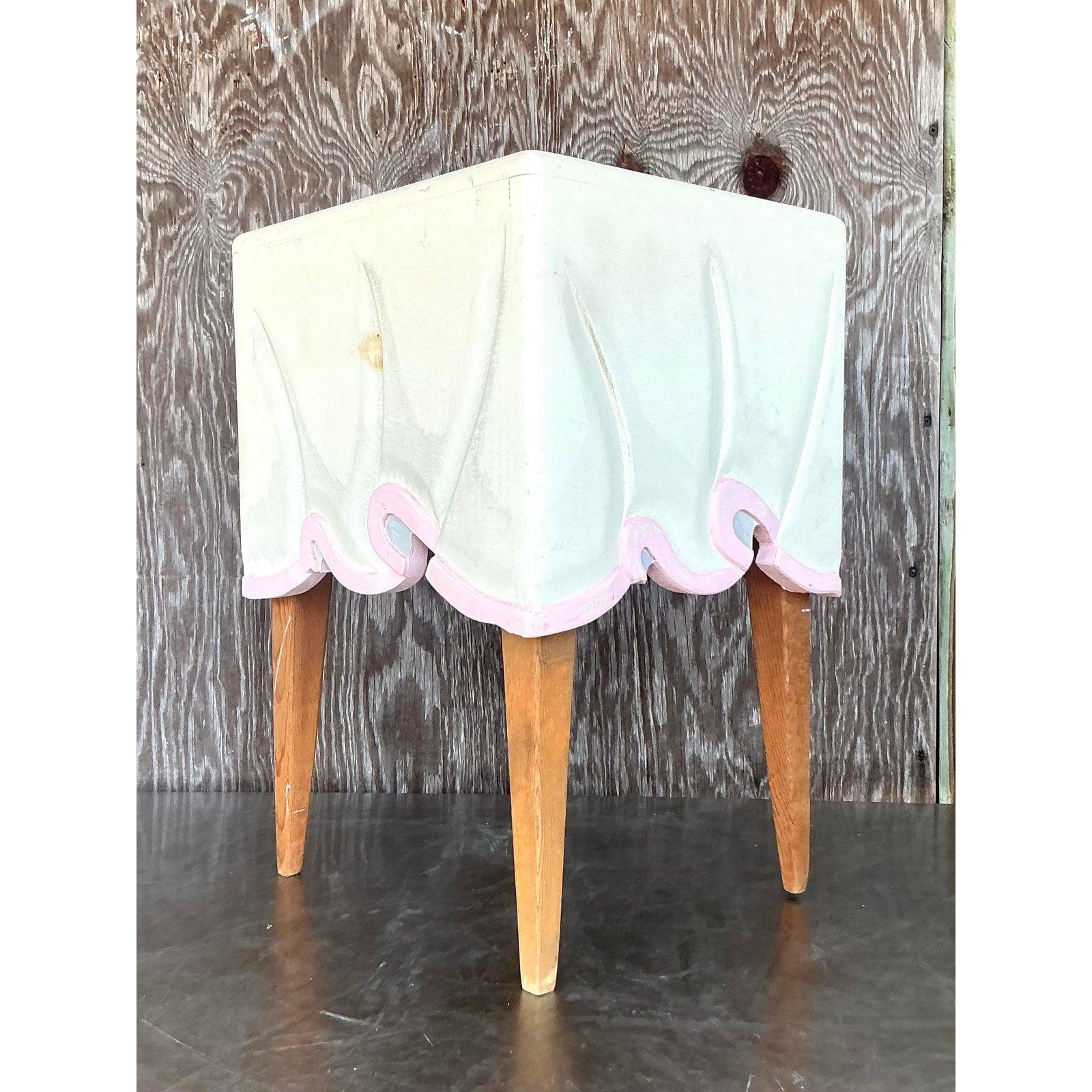 Table d'appoint Boho Tromp L'oiel des années 1980 en vente 3