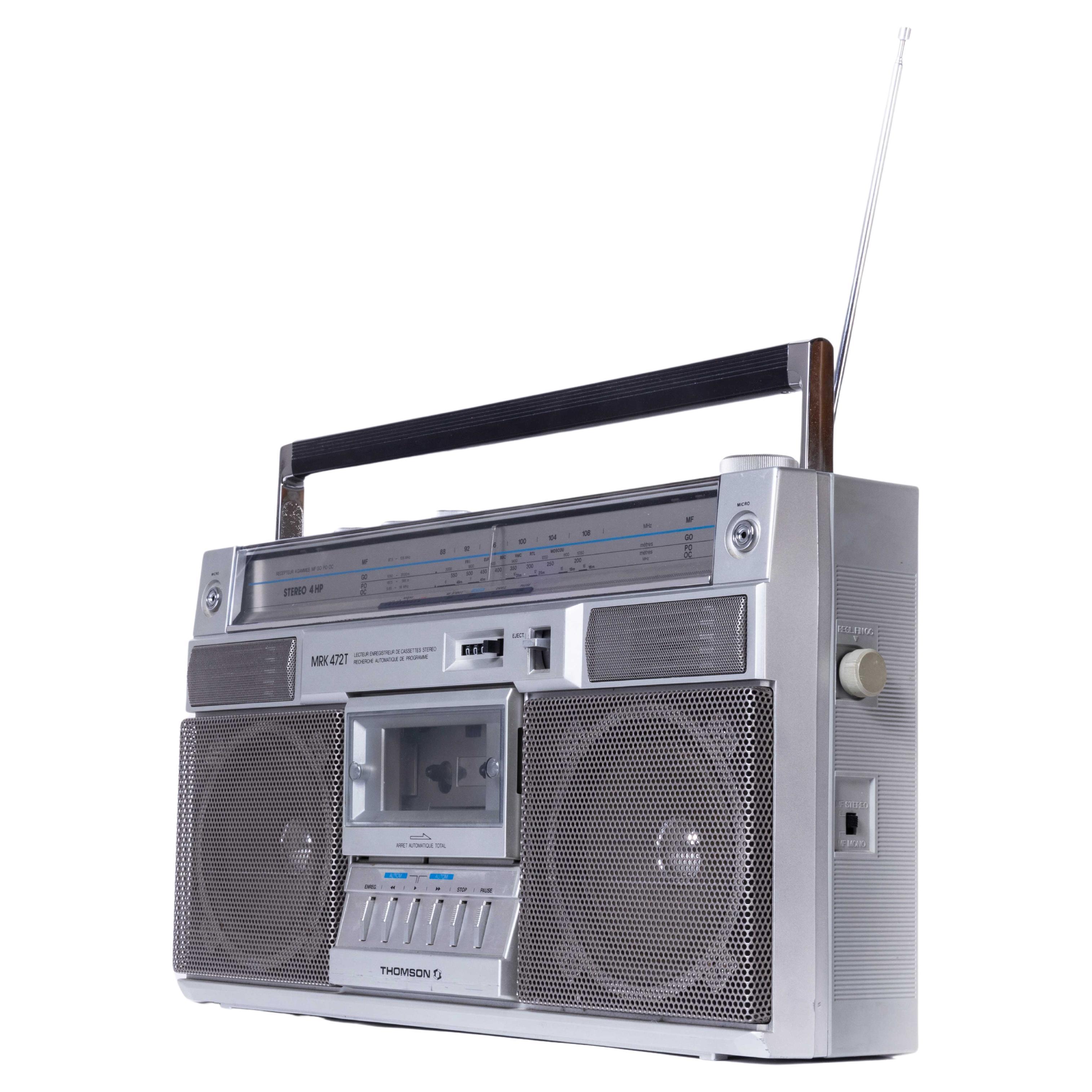 1980’s Vintage Boombox with Bluetooth