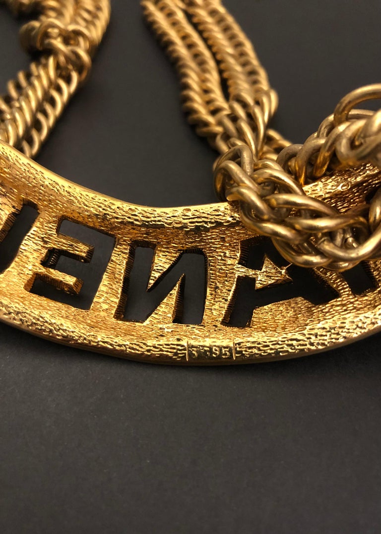 Gucci GG Gold Choker Necklace