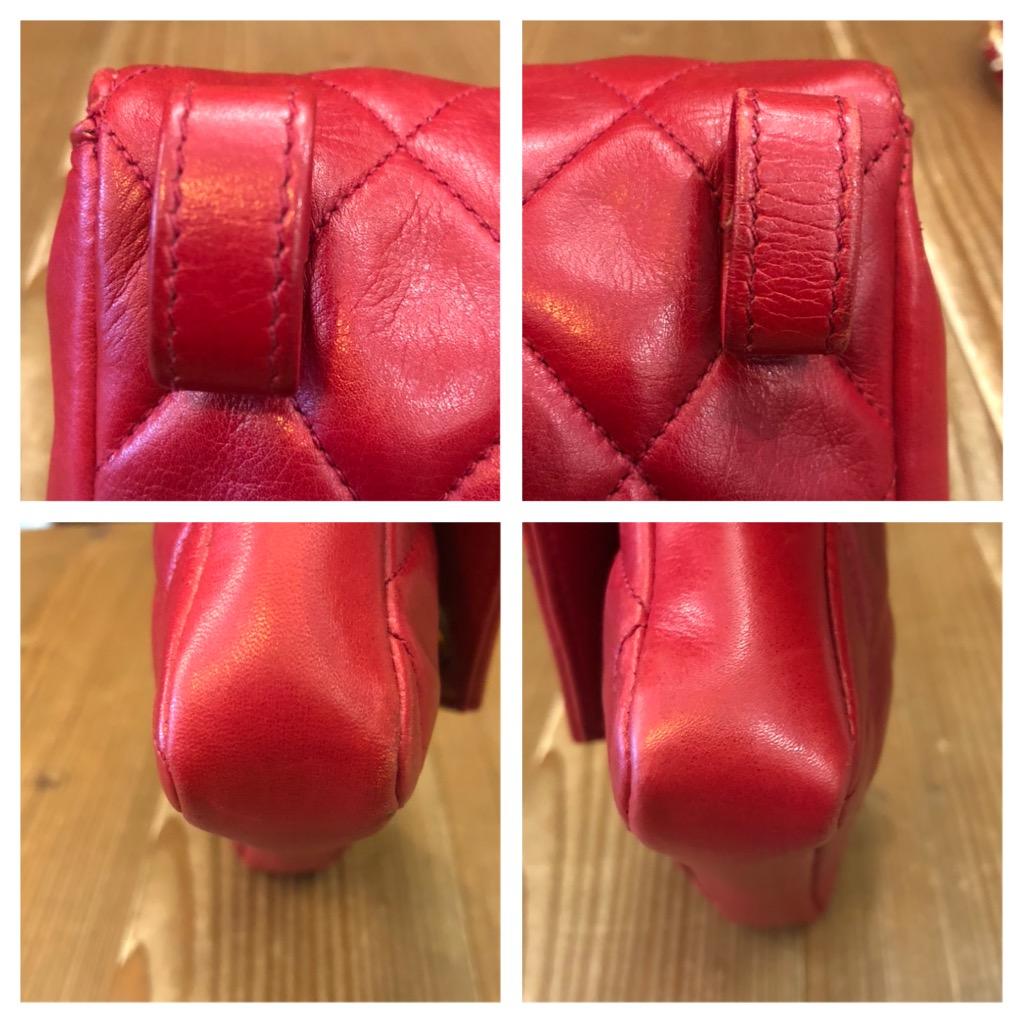red chanel belt bag
