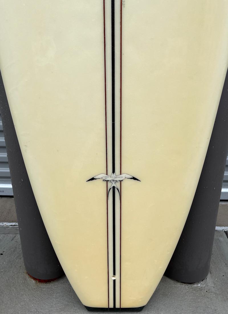 1980s Vintage David Nuuhiwa Model Longboard by Donald Takayama In Good Condition In Haleiwa, HI