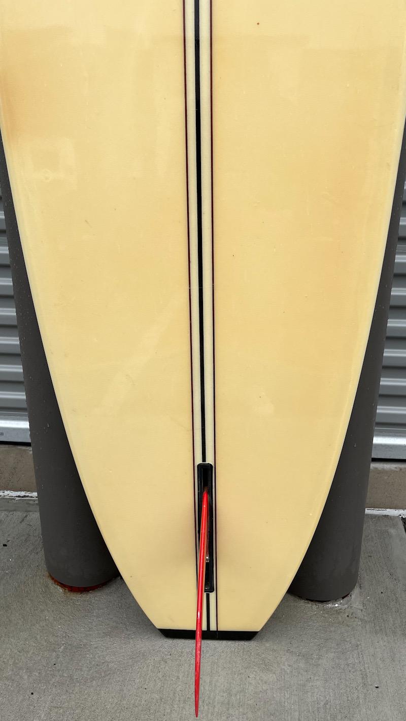 Late 20th Century 1980s Vintage David Nuuhiwa Model Longboard by Donald Takayama