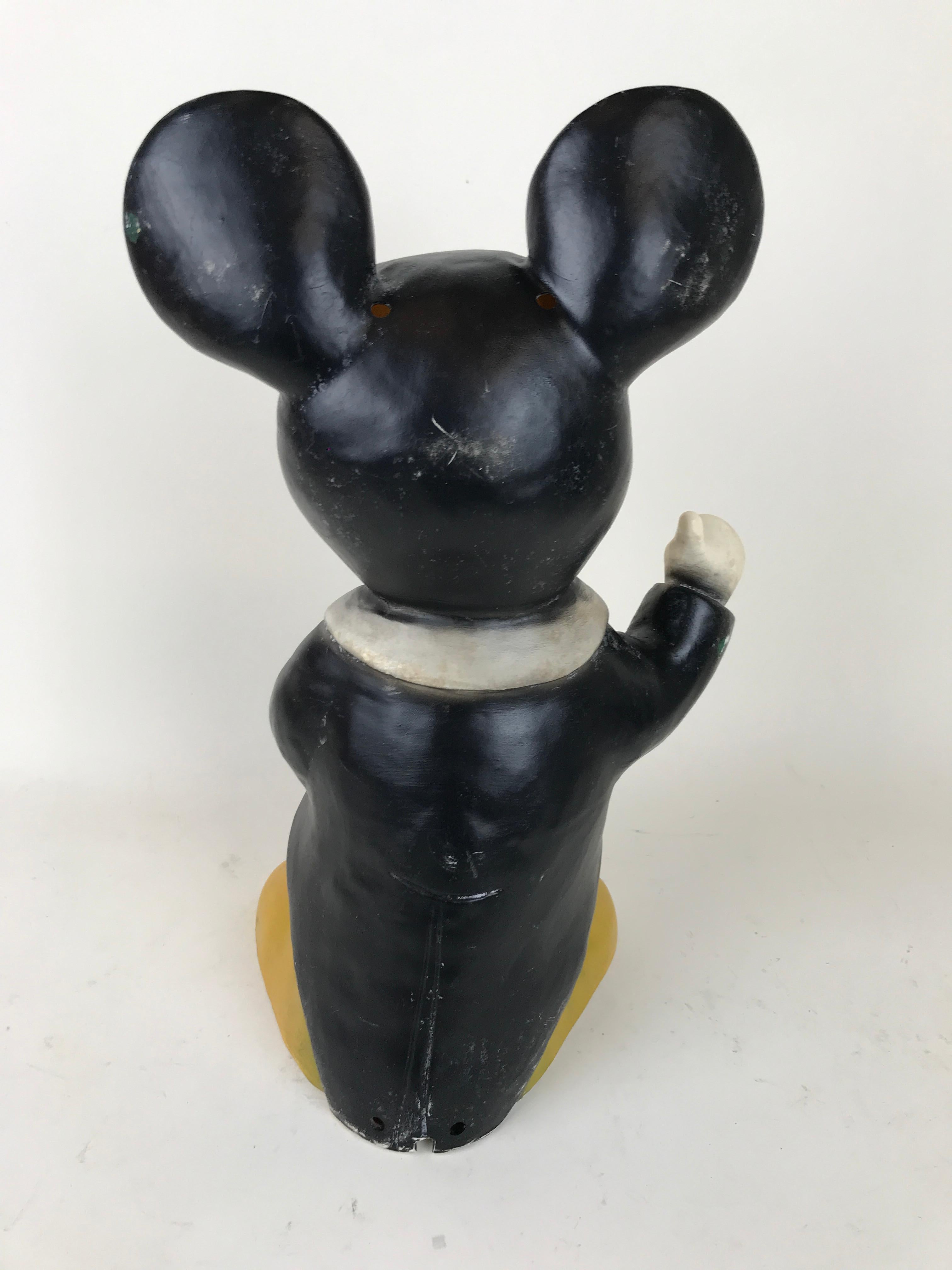 1980s Vintage Disney Mickey Mouse Plastic Nightlight by Heico Made in Germany In Good Condition In Milan, IT