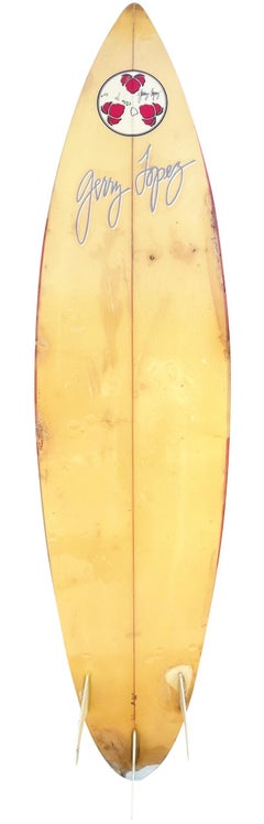 1980s Vintage Gerry Lopez camouflage surfboard