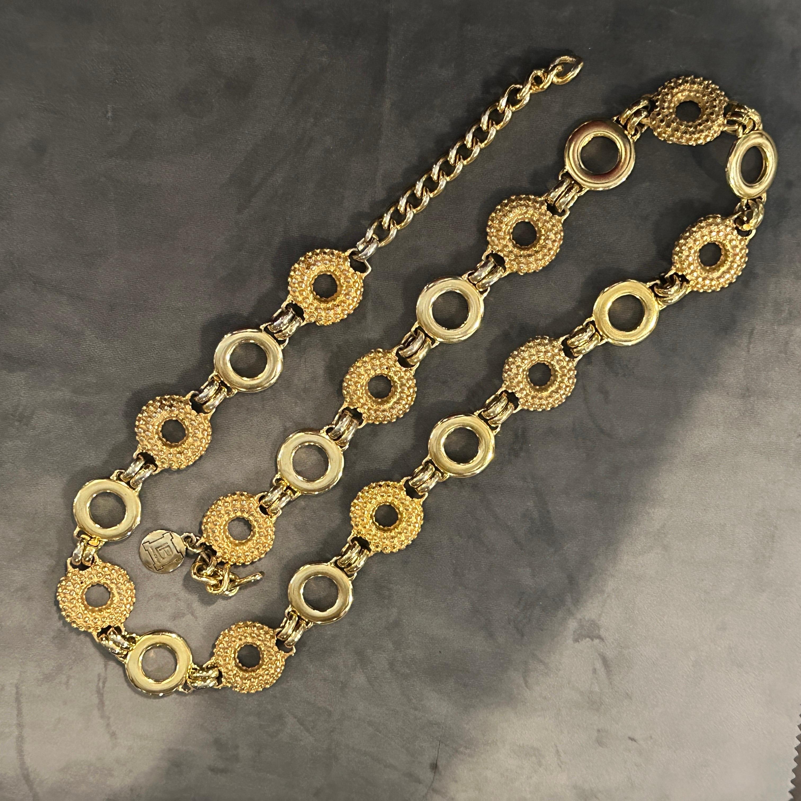 Ceinture vintage Laura Biagiotti des années 1980 en vente 6