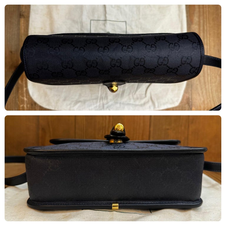 Vintage gucci bags 1980s black online
