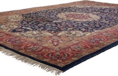 Tappeto Isfahan indiano vintage degli anni '80