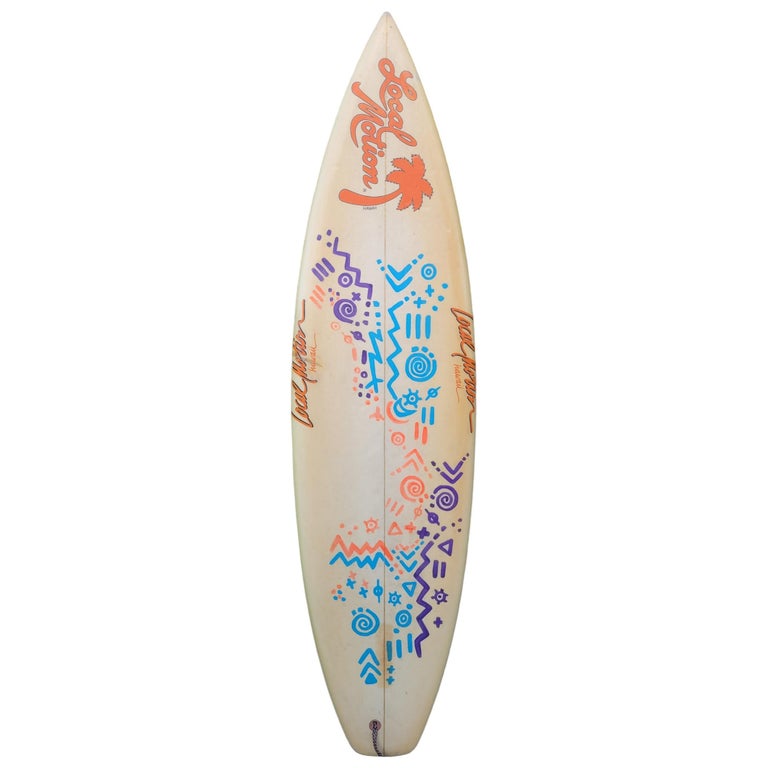 ★USED★ LOCAL MOTION surfboard 長さ6.8 1980s Vintage Local Motion Artwork Surfboard at 1stDibs