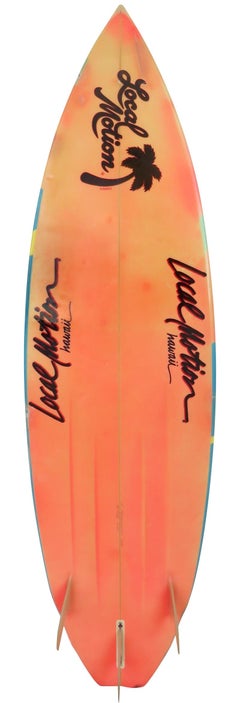 1980s Vintage Local Motion Surfboard by Robin Prodanovich