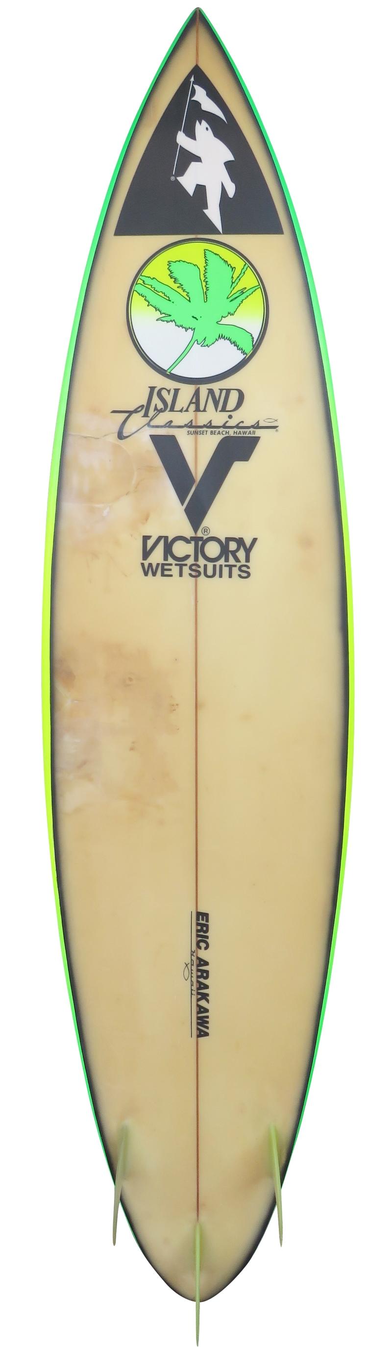 1980s Vintage Michael Ho Personal Island Classics Surfboard at 1stDibs