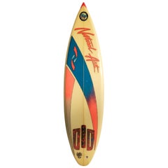 1980s Vintage Natural Art surfboard by Rich Price