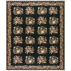 1980er Jahre Vintage Nadelspitze-Teppich ( 7''10'''' x 9''6''''- 240 x 290 )