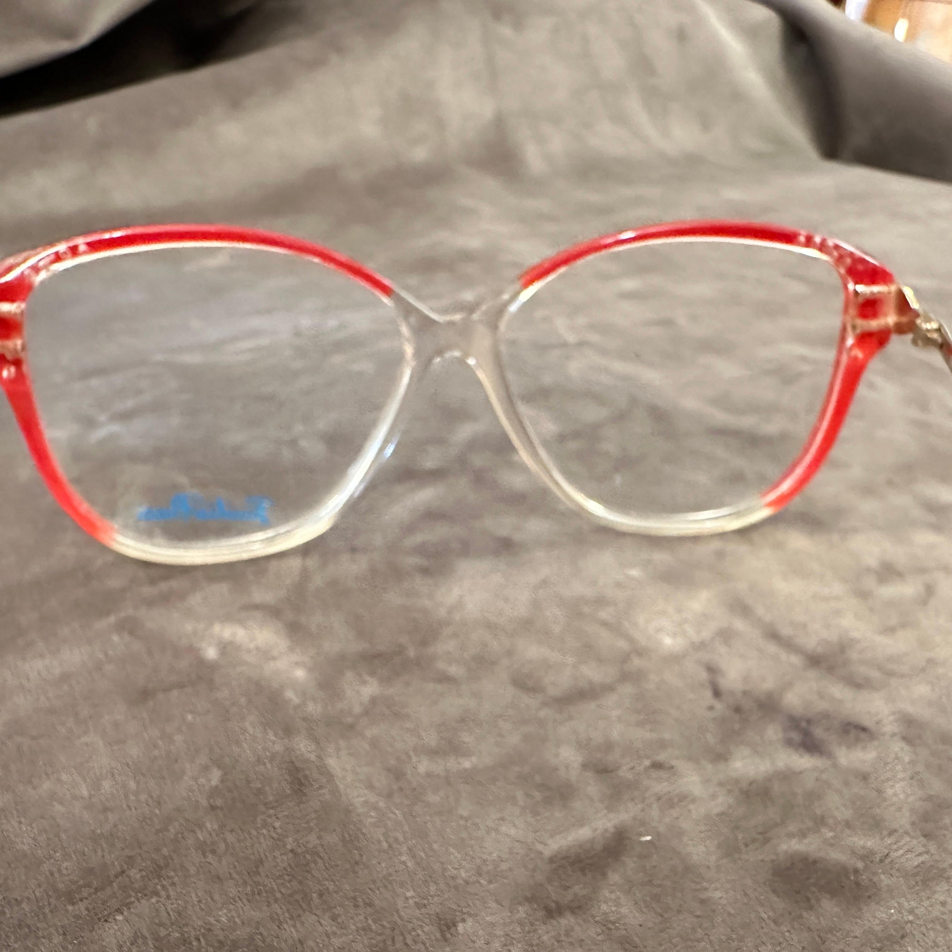 Gafas de sol de ojo de gato vintage de los años 80 de Emilio Pucci en venta 2