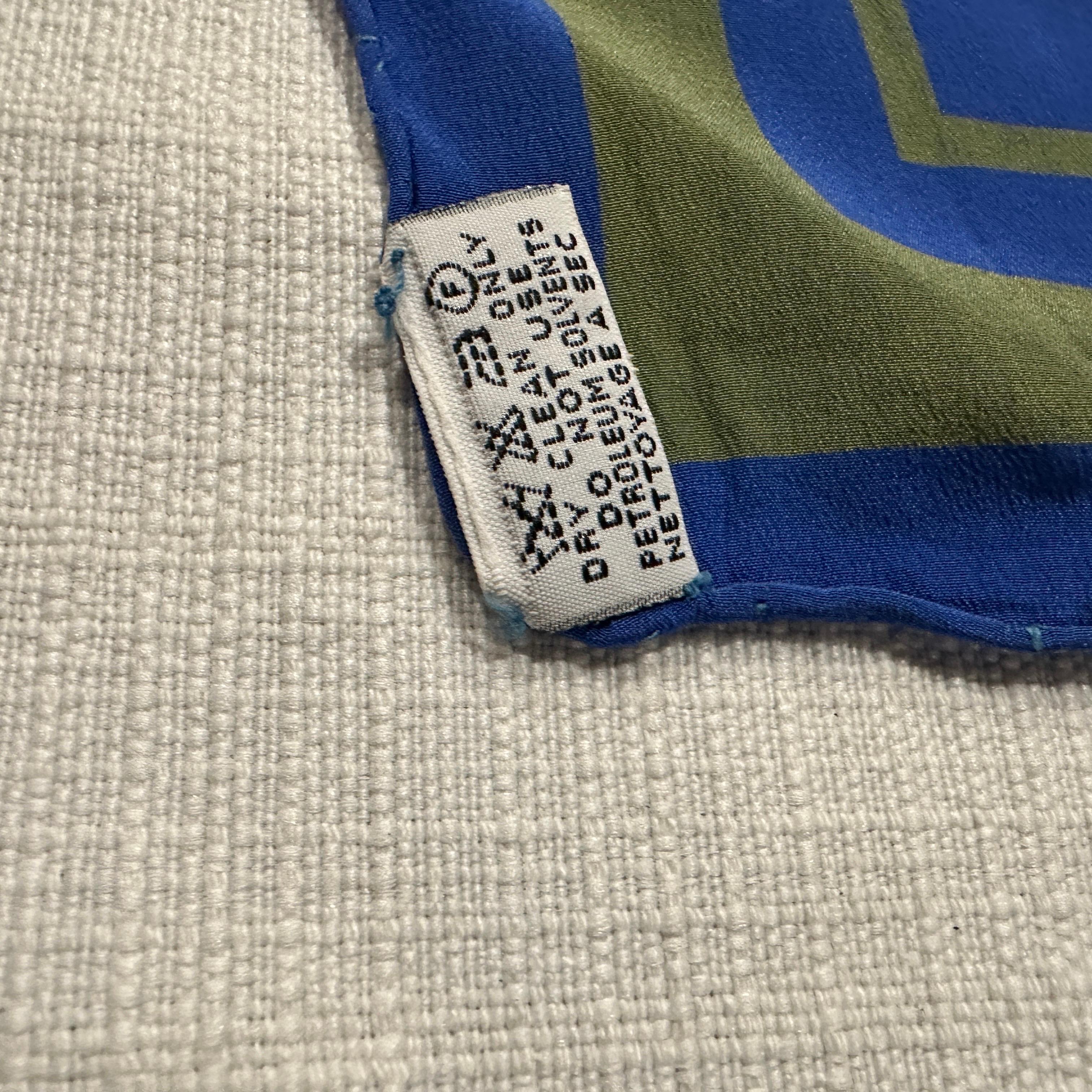 Écharpe vintage Christian Dior des années 1980 en vente 5