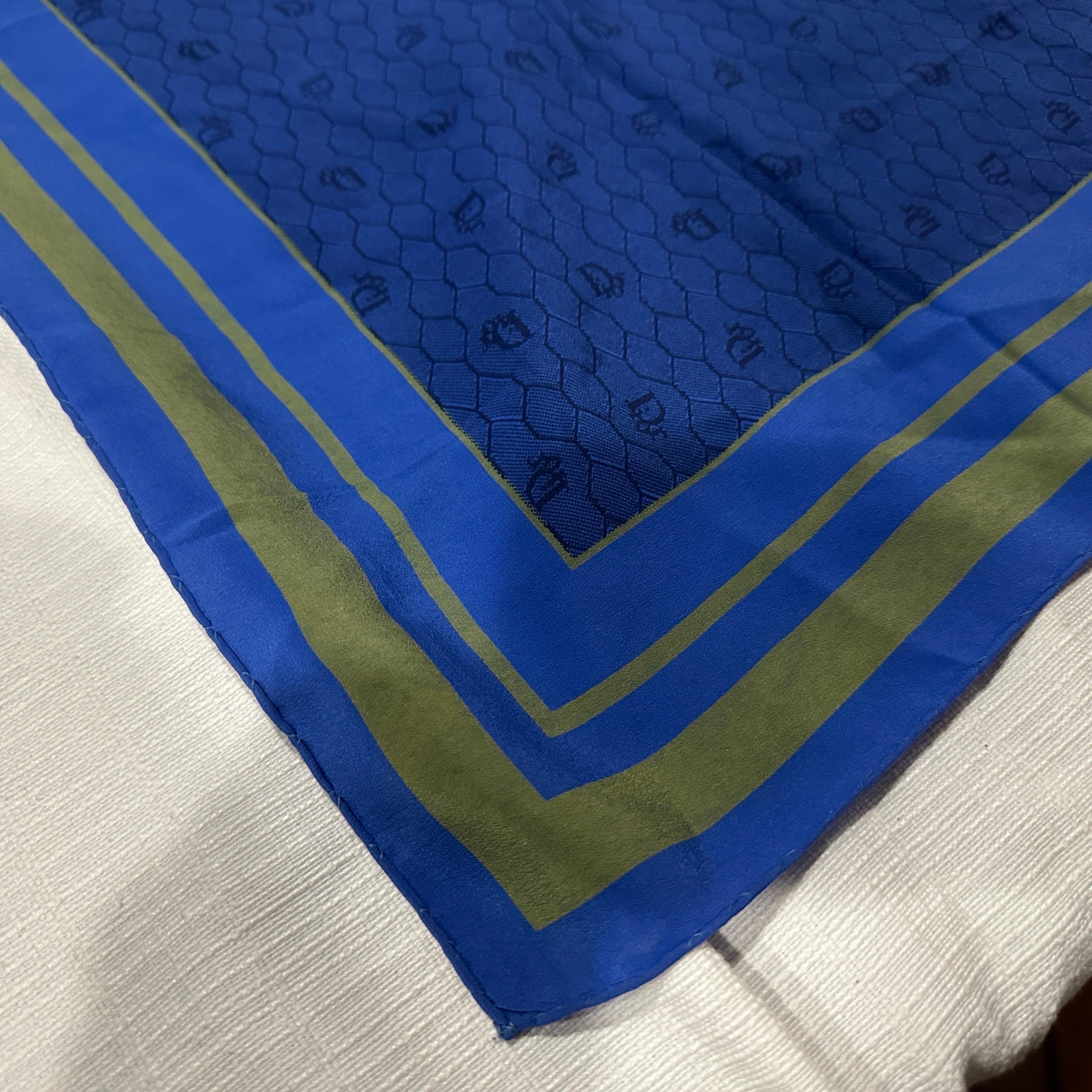 Écharpe vintage Christian Dior des années 1980 en vente 1