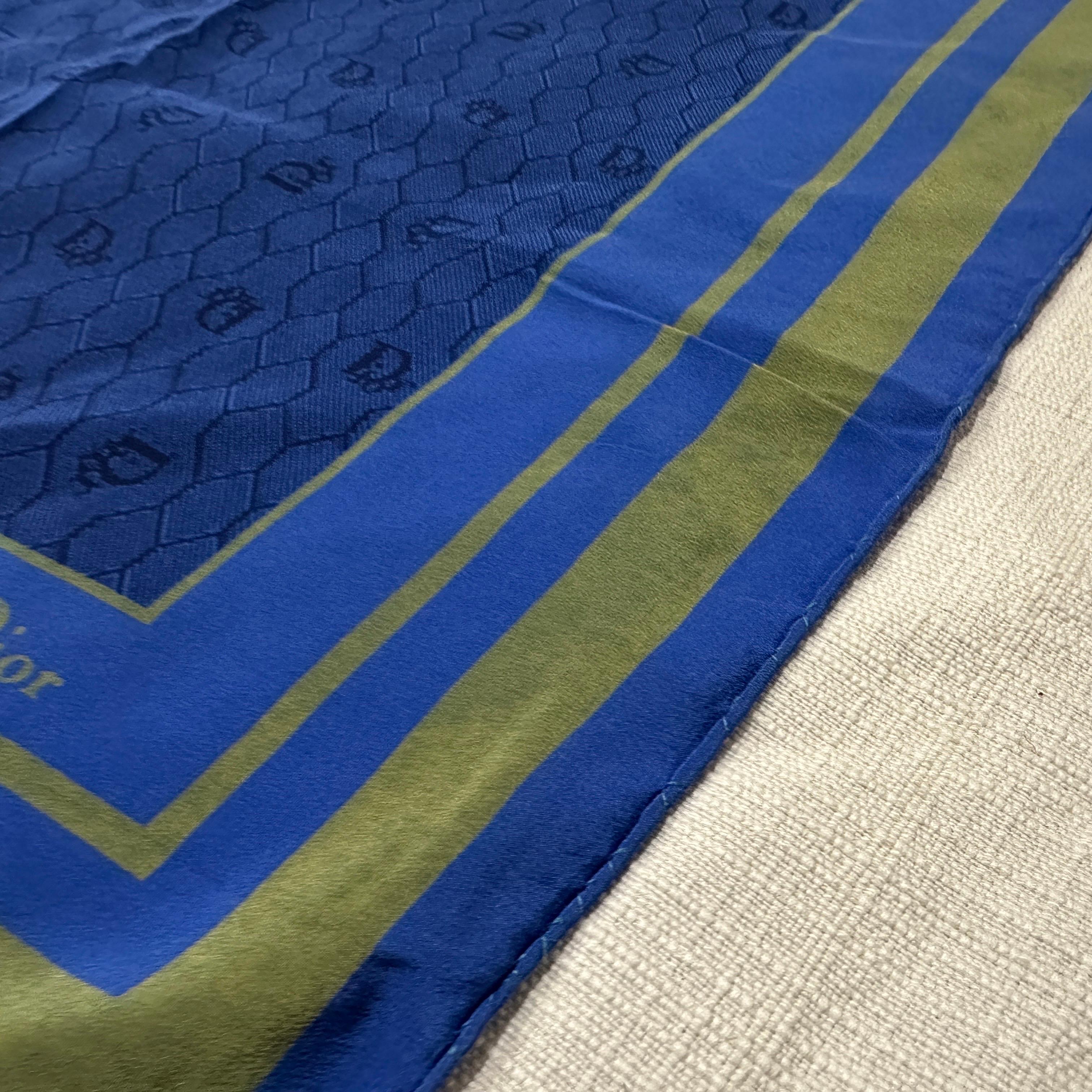 Écharpe vintage Christian Dior des années 1980 en vente 3