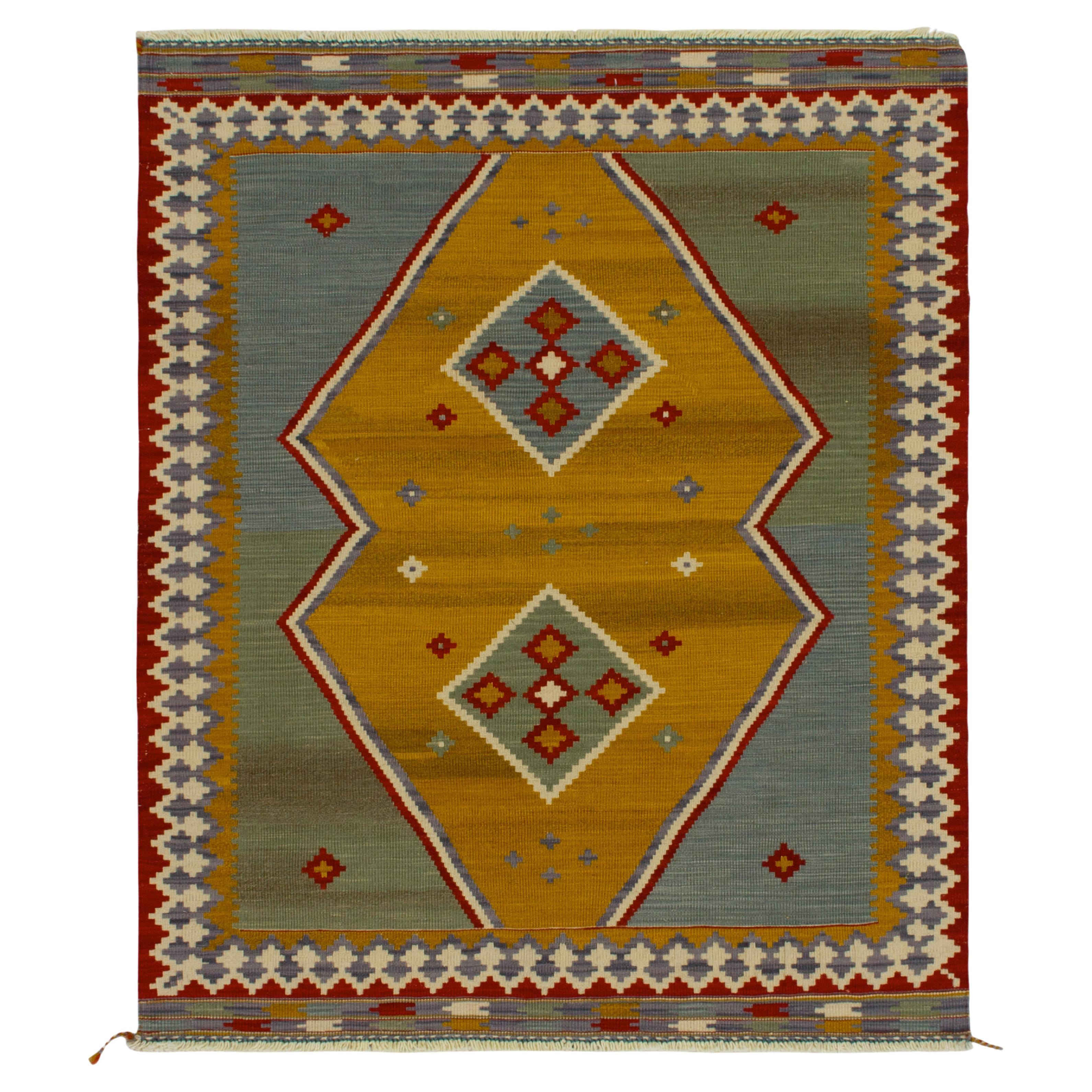 Vintage Persian Sofreh Kilim For Sale at 1stDibs