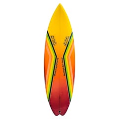 1980s Vintage Surfings New Image twin fin by Rick Hamon