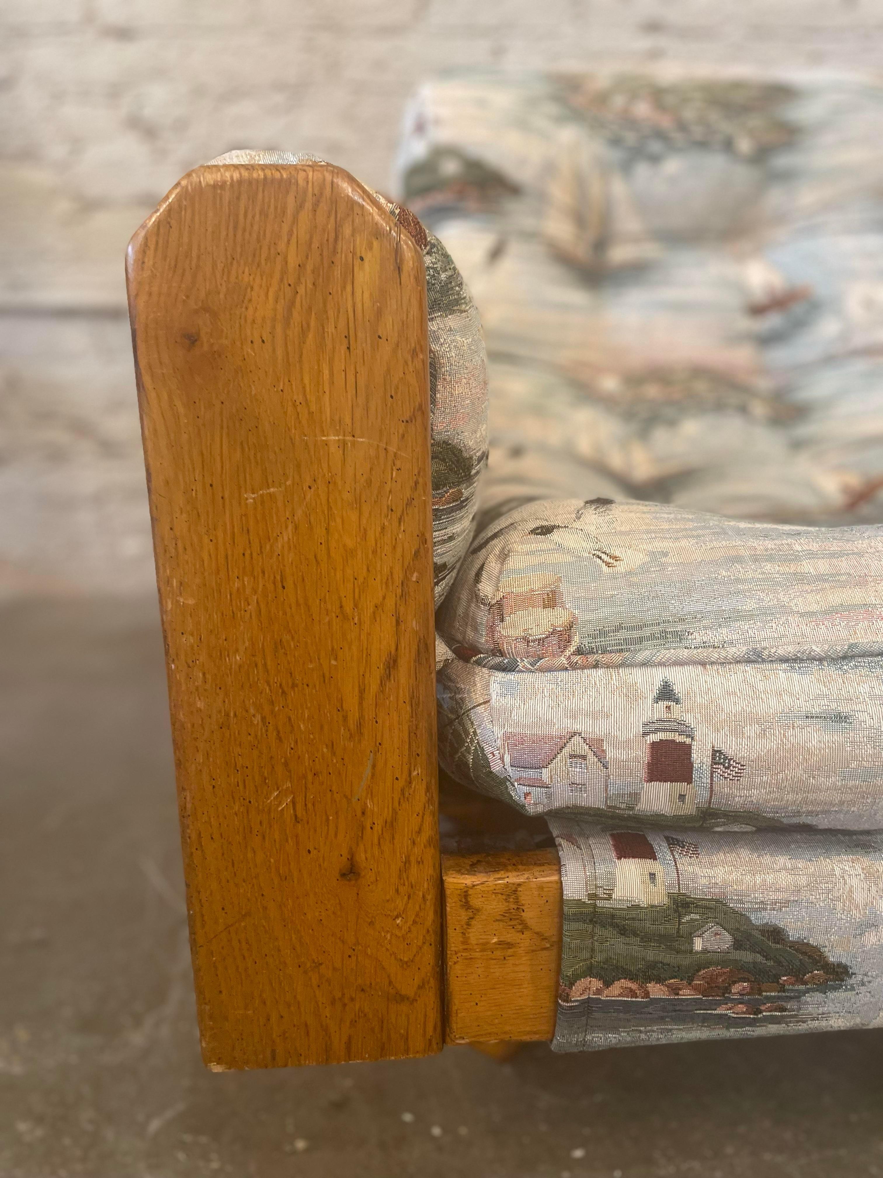 Paire de chaises pivotantes rustiques en Wood des années 1980 en vente 2